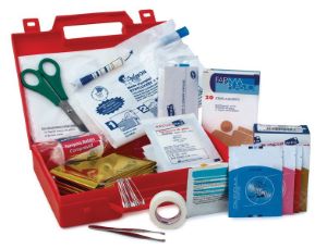Trousse de secours véhicule plastique