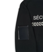 Sweat noir bande grise SECURITE PRIVEE - GK