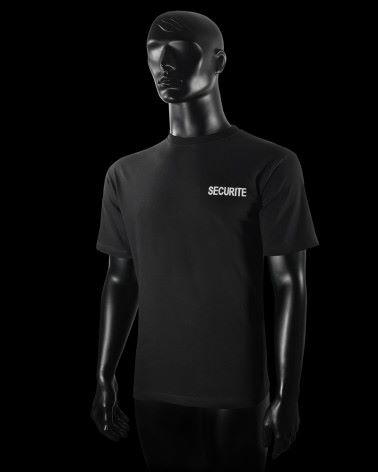 T-Shirt SECURITE - Noir