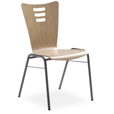 MURET - Chaise empilable en bois