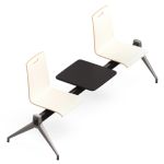 IXELLE - Chaise poutre bois aux assises résistantes