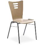MURET - Chaise empilable en bois
