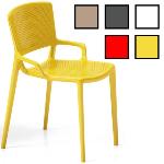 GIMPO - Chaise de réunion design - Sans Accoudoirs Jaune