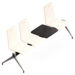 IXELLE - Chaise poutre bois aux assises résistantes