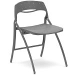GUNPO - Chaise pliable en acier et plastique