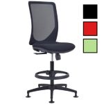 DALOU - Chaise haute tissu pour caisse et dessinateurs