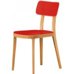 GUMI - Chaise réunion design en bois et plastique