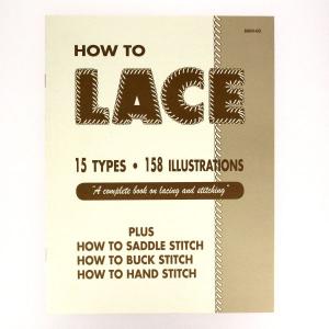 Livre "HOW TO LACE" - 15 tressages du cuir schématisés