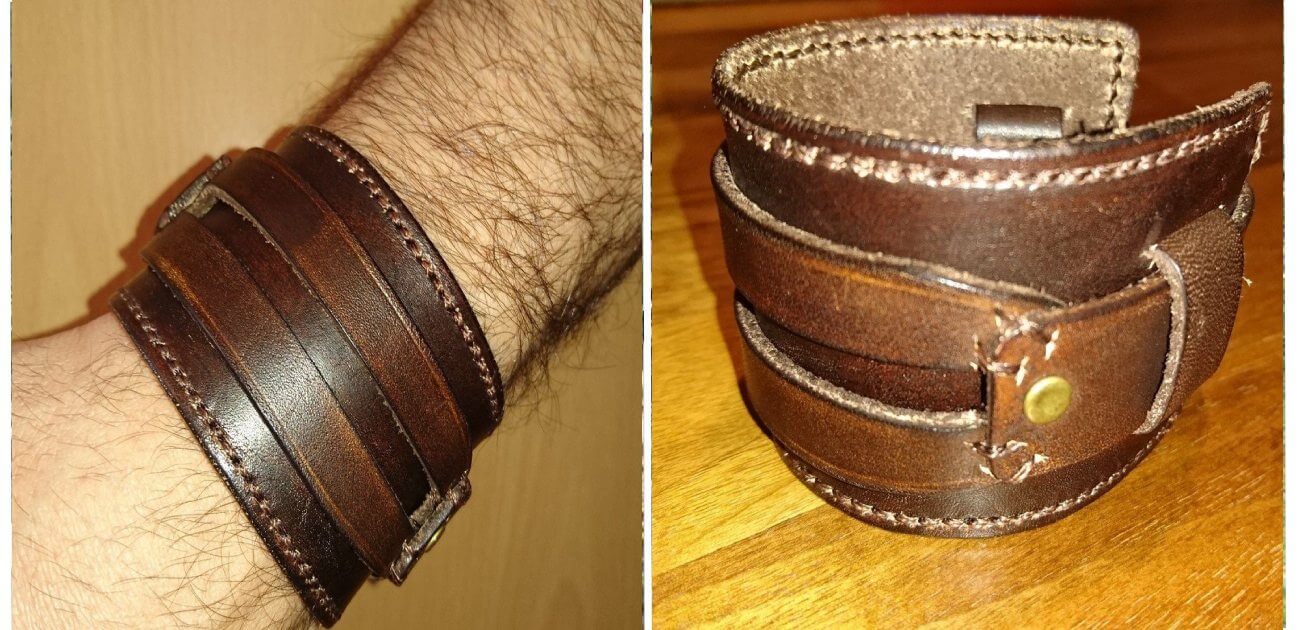 DIY | Bracelet en cuir homme