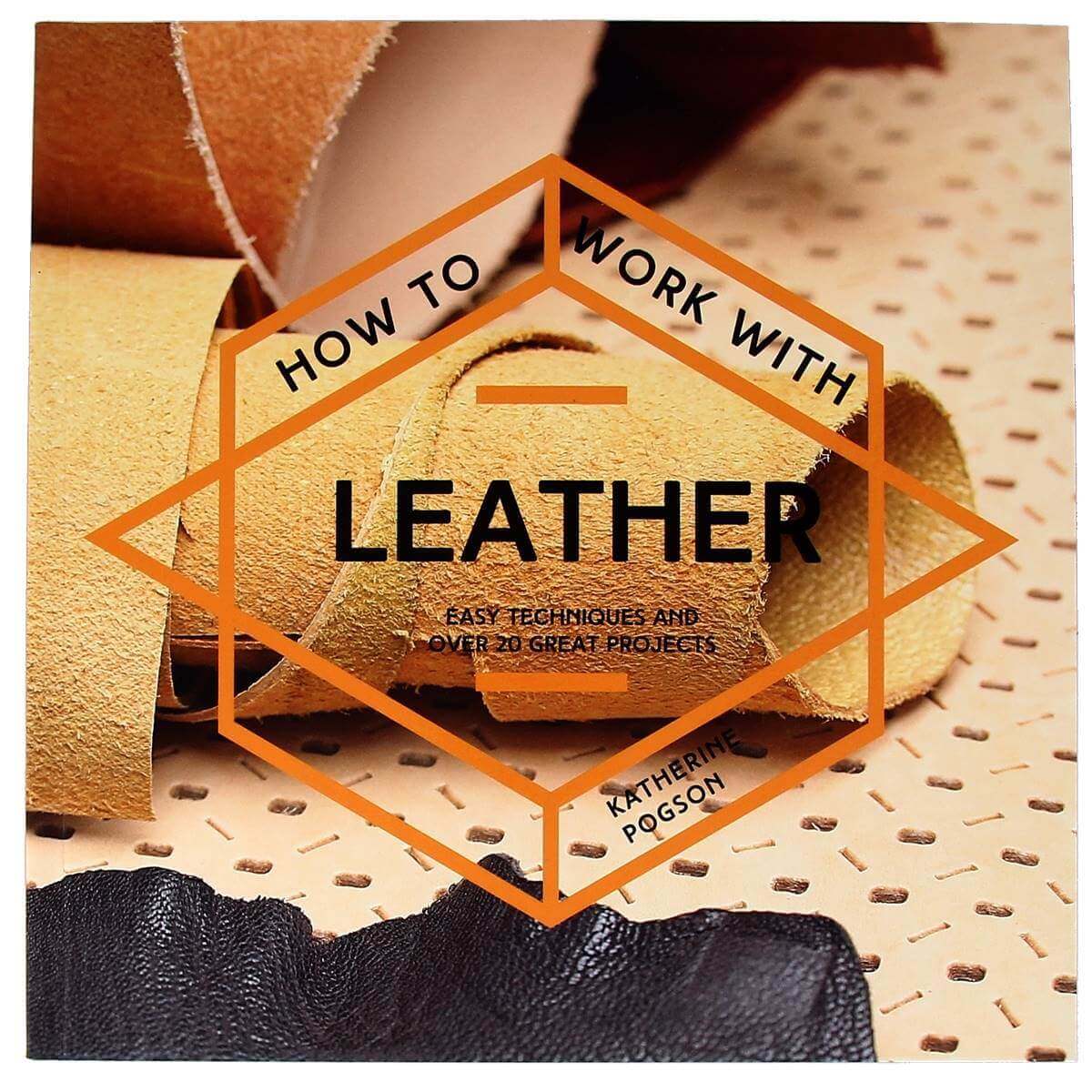 Livre "HOW TO WORK WITH LEATHER" - Comment travailler le cuir