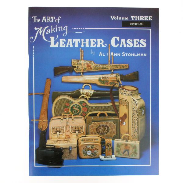 Livre "THE ART OF MAKING LEATHER CASES" - L'art de créer des étuis en cuir - Volume 3