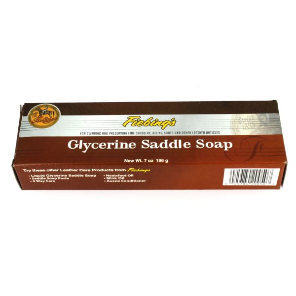 Savon glycériné pour cuir Glycerine saddle soap Fiebing's