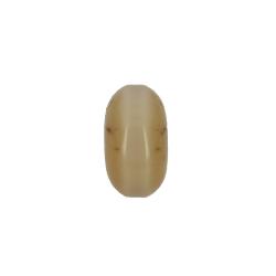 Perle décorative - BEIGE - 28x16 mm