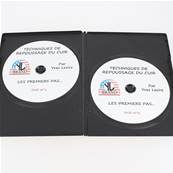 Lot de 2 coffrets DVD "Techniques du repoussage du cuir" par Yves LESIRE
