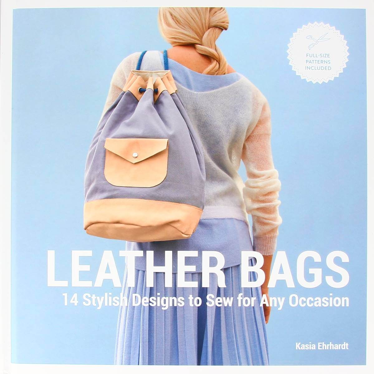 Livre "LEATHER BAGS" -  Sacs en Cuir : 14 Modèles élégants à coudre pour toutes occasions