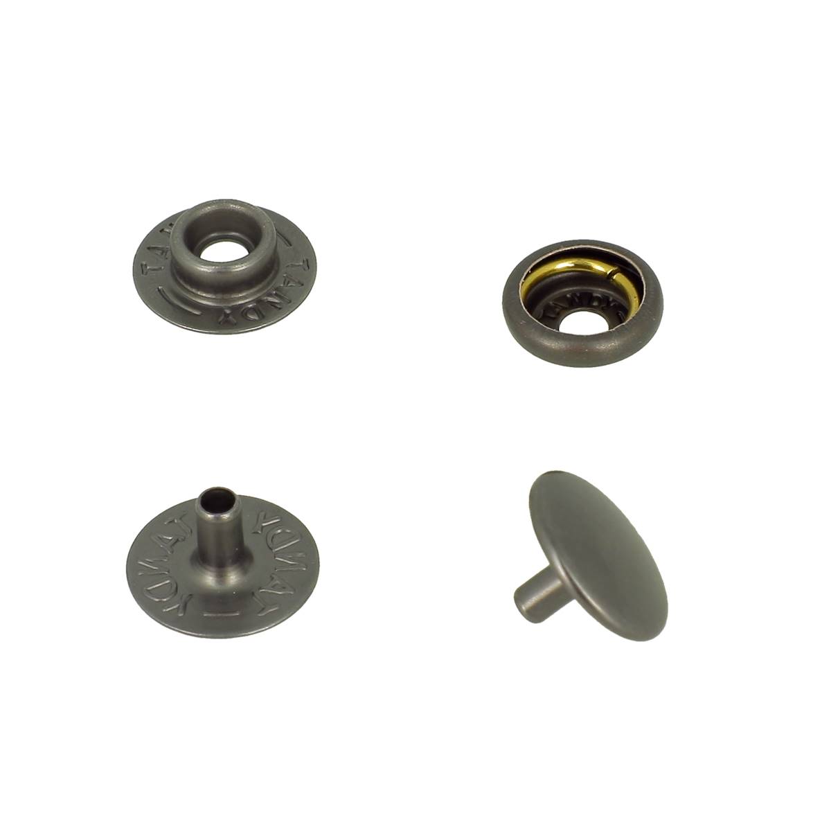 Lot de Boutons pression FORT - LINE 24 : 15mm - Tandy Leather