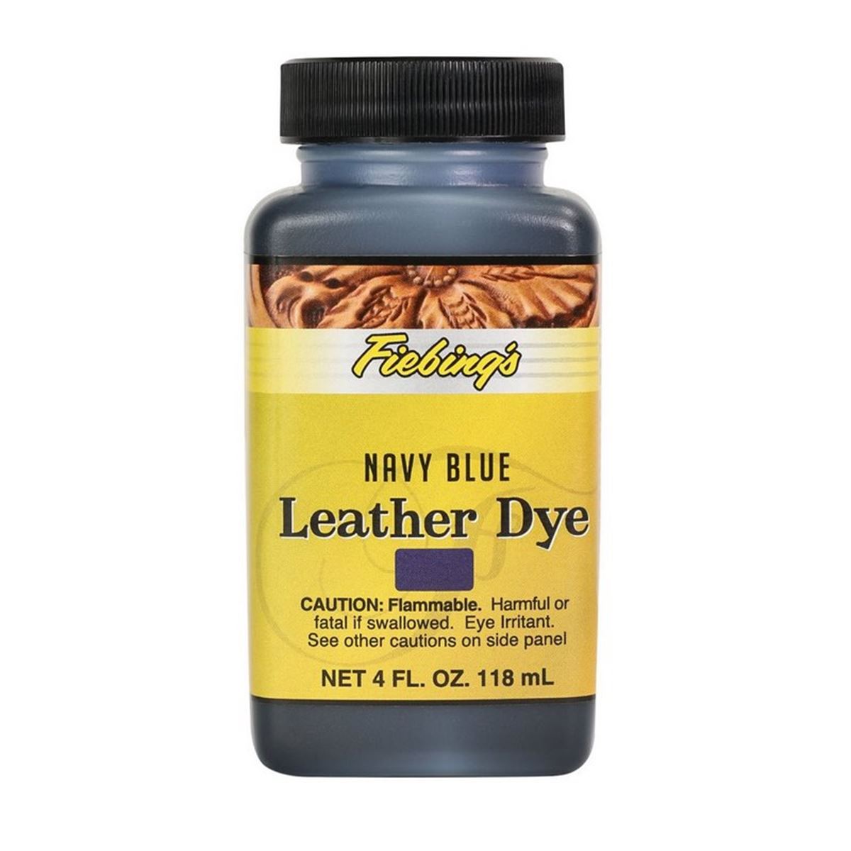 teinture leather dye fiebing NAVY bleu marine