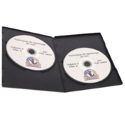 Lot de 2 coffrets DVD "Techniques du repoussage du cuir" par Yves LESIRE