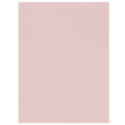 Morceau de cuir de vachette lisse - ROSE PASTEL B82
