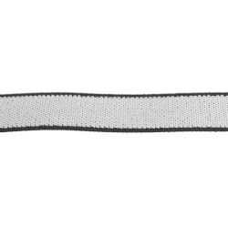 Sangle élastique GRIS FONCÉ - Largeur 19 mm - 3 mètres
