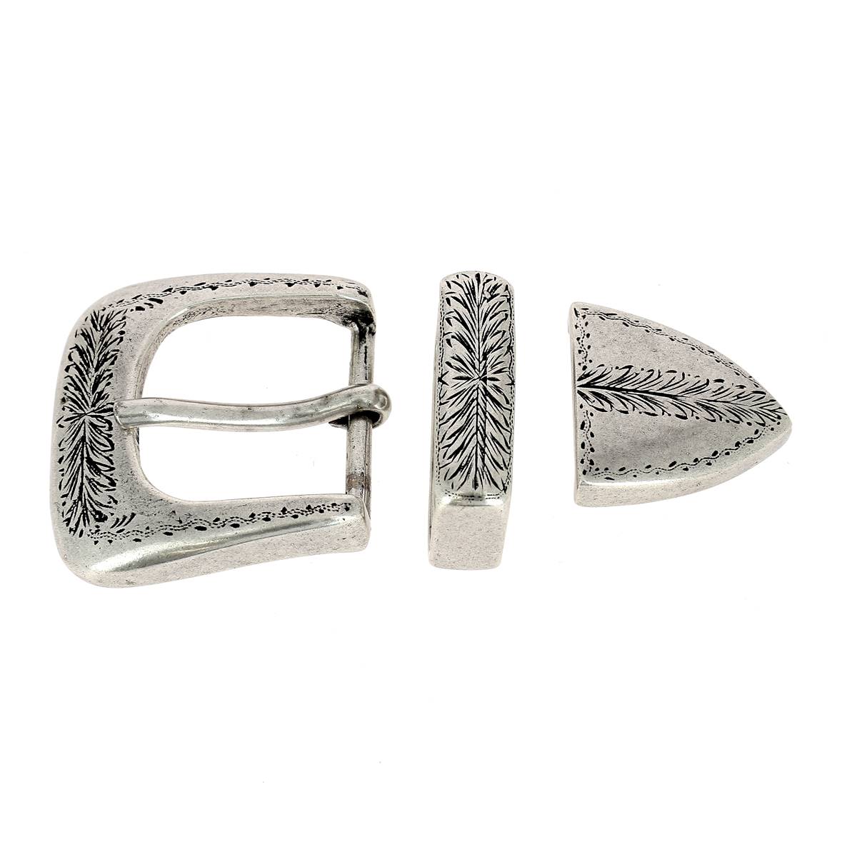 ceinture boucle argent