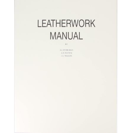 Livre "LEATHERWORK MANUAL" - Le manuel du travail du cuir