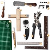 Kit outils de découpe du cuir - Deco Cuir