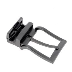 Boucle de ceinture à griffe réversible GUY - CANON DE FUSIL MAT - 35mm