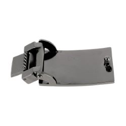 Boucle de ceinture à griffe IDO - CANON DE FUSIL SATINÉ - 30mm