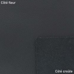 Morceau de cuir de veau PARIS - NOIR G93