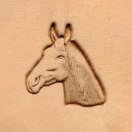 Matoir 3D - Tête de cheval regard à gauche - 8503