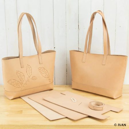 Kit DIY pour sac cabas en cuir Melissa - MakerAid 44175