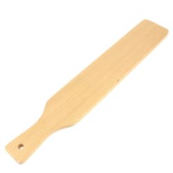 Planche en bois pour strop - Poignée ergonomique - 6,5x30cm - Deco Cuir