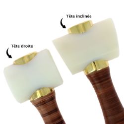 Maillet tête droite - Hammer Style Mallet - Barry King Tools