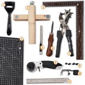 Kit outils de découpe du cuir - Deco Cuir