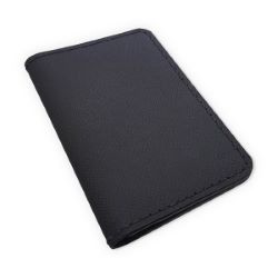 Kit DIY - Porte-passeport en cuir noir