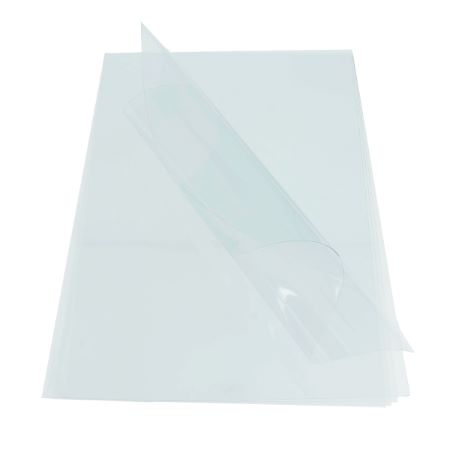 Feuilles de plastique transparent type Mica - A4
