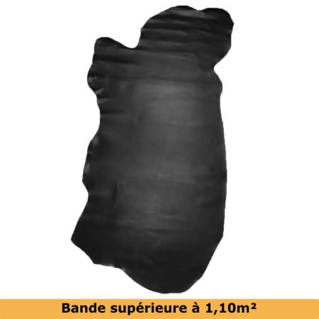 Bande de cuir VVN TANAO - NOIR - Ép 1,5mm 
