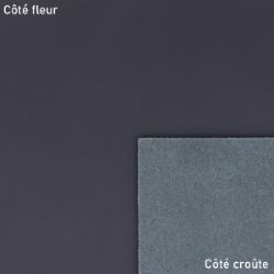 Croupon tannage végétal - BLEU MARINE - Épaisseur 3,5mm