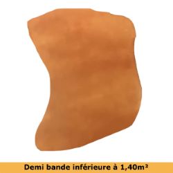 Bande de cuir VVN TANAO - MIEL - Ép 1,5mm 