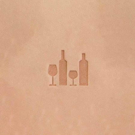 Matoir 3D MINI - Verres et bouteilles de vin - 8859