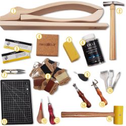 Kit outils pour la couture du cuir à la main - Deco Cuir