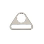 Anneau triangle - nickelé - 30 mm