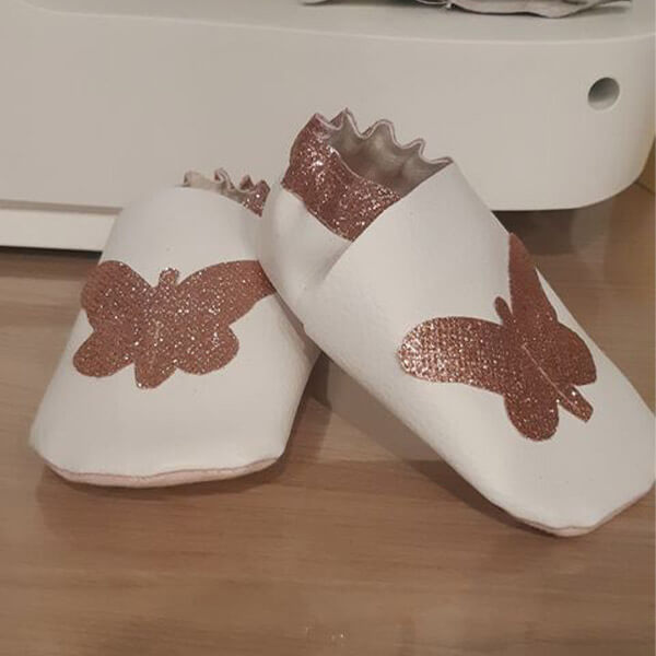 chaussons en cuir bébé 3
