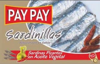 Petites Sardines piquantes