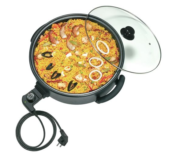 Poêle à paella électrique 41cm Bartscher avec défaut