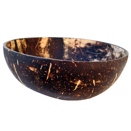 Bol coupelle en noix de coco naturelle Petite taille