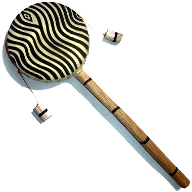 Percussion à main Tambourin de mendiant Tap-Tap 