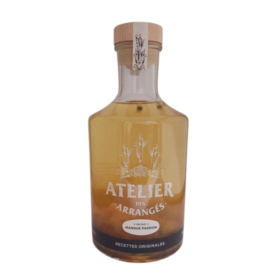 Rhum arrangé mangue passion. 70 cl