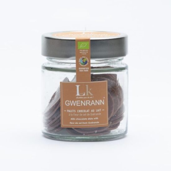 Gwenrann chocolat au lait<BR> Pot de 75 g.